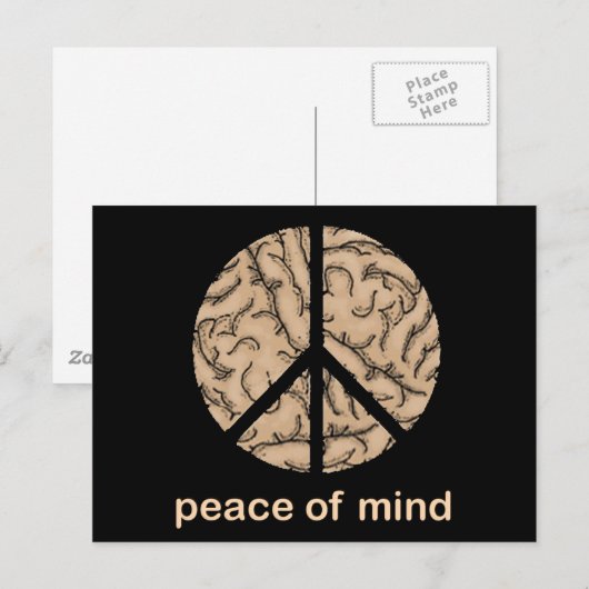 Gemoedsrust Briefkaart (Voorkant / Achterkant)