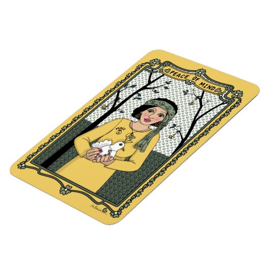 Gemoedsrust_C_4x6 koelkast Magnet Magneet (Linkerzijde)