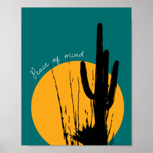 "Gemoedsrust" in de woestijn POSTER