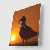 Gemoedsrust_wandklok Vierkante Klok (Hoek)