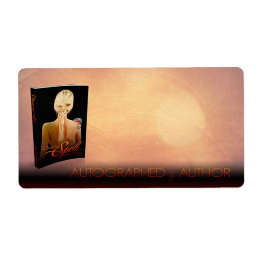 Gemografeerd door Auteur voor Chameleon's Spell Etiket (Voorkant)