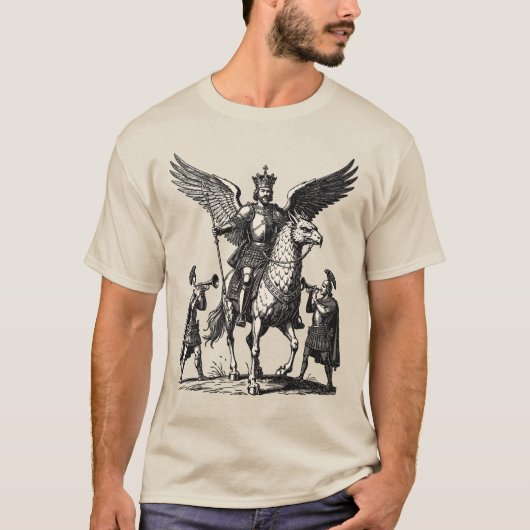 Gemompel Harpij van de Schaduwhemels T-shirt (Voorkant)