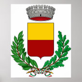 Gemona del Friuli Stemma, Italië Poster (Voorkant)