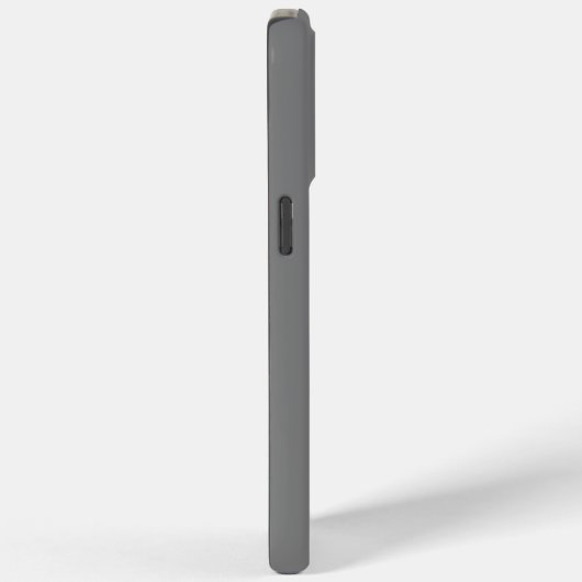 Gemonogrammeerd grijs Case-Mate iPhone case (Achterkant / Rechts)