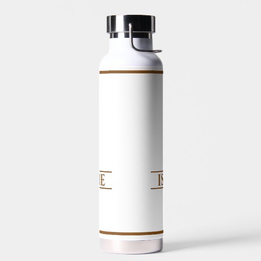 Gemonogrammeerd waterfles (Links)