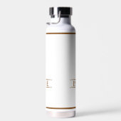 Gemonogrammeerd waterfles (Rechts)