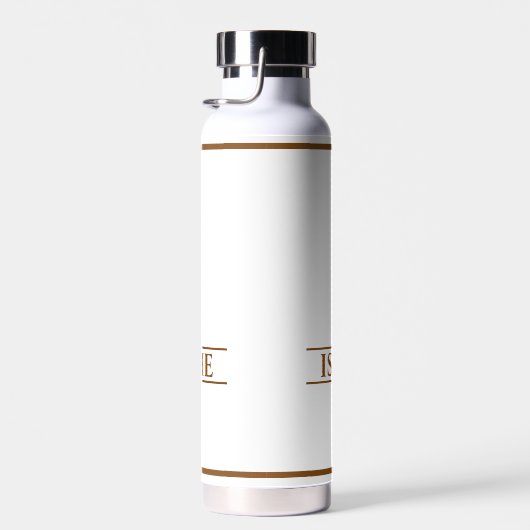 Gemonogrammeerd waterfles (Rechts)