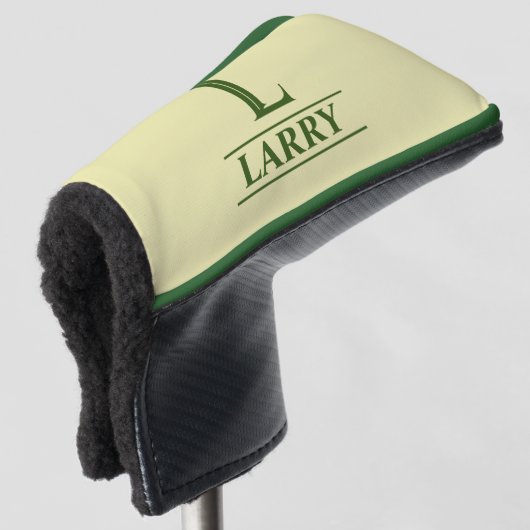 Gemonogrammeerde Putter Golf Head Cover (3/4 voorkant)