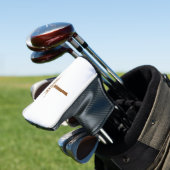 Gemonogrammeerde Putter Golf Head Cover (Insitu)