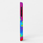 Gemonogrammeerde Regenboog Gradiënt Spiraal Fracta Case-Mate iPhone Case (Achterkant/links)