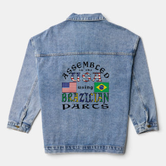 Gemonteerd in de VS met Braziliaanse onderdelen Denim Jacket