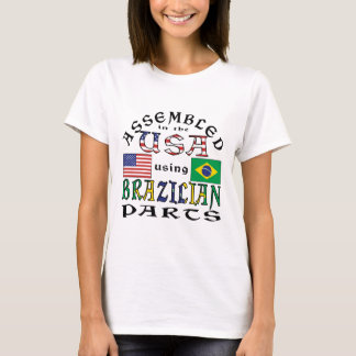 Gemonteerd in de VS met Braziliaanse onderdelen T-shirt