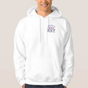 Gemonteerd in de VS met homodelen Hoodie