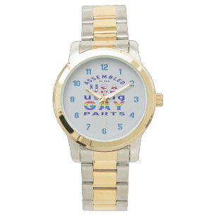 Gemonteerd in de VS met homodelen  Horloge
