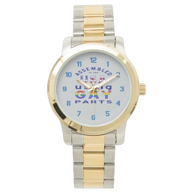 Gemonteerd in de VS met homodelen  Horloge (Voorkant)