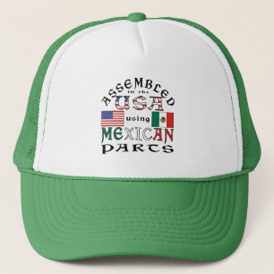 Gemonteerd in de VS met Mexicaanse onderdelen Trucker Pet