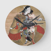 Gemonteerd Samurai Ronde Klok (Voorkant)