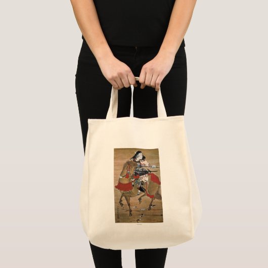 Gemonteerd Samurai Tote Bag (Voorkant (product))