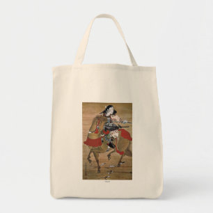 Gemonteerd Samurai Tote Bag