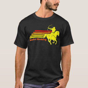 Gemonteerde aardewerk Retro Equestrian  T-shirt