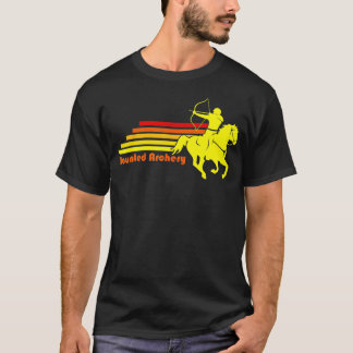 Gemonteerde aardewerk Retro Equestrian  T-shirt