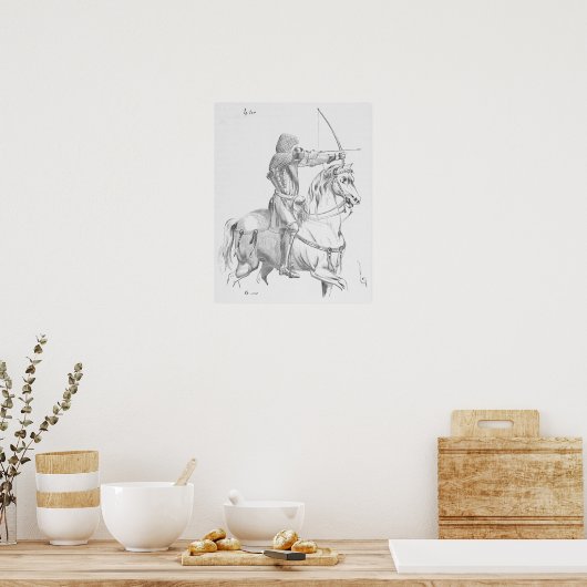 Gemonteerde Archer Poster (Keuken)