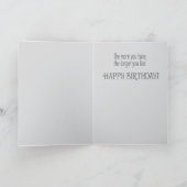 Gemonteerde cowboy Birthday Card Kaart (Binnen)