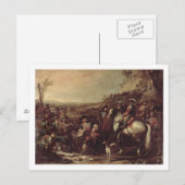 Gemonteerde Dragoons van het huis van de koning, 1 Briefkaart (Voorkant / Achterkant)