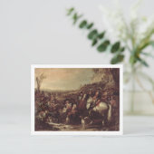Gemonteerde Dragoons van het huis van de koning, 1 Briefkaart (Staand voorkant)