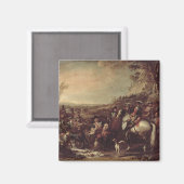 Gemonteerde Dragoons van het huis van de koning, 1 Magneet (Voorkant / Achterkant)