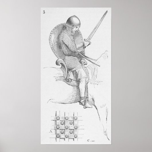 Gemonteerde Knight Poster (Voorkant)