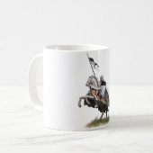Gemonteerde Knight Templar Koffiemok (Voorkant links)