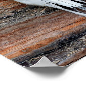 Gemonteerde Koe Poster (Hoek)