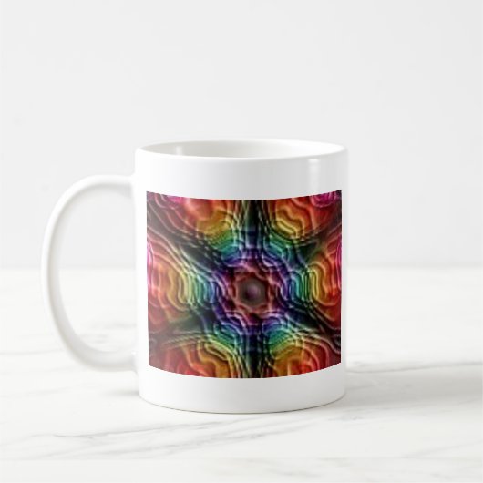 GEMONTEERDE PLASTIC KOFFIEMOK (Links)