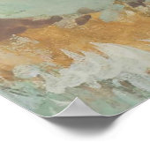 Gemonteerde ruiter Westerne kunst van Edward Borei Poster (Hoek)