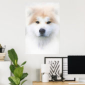 GEMOOIDE DOG "SNEKING" POSTER (Thuiskantoor)