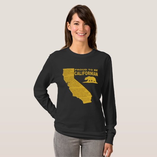 Gemorst om Californisch LongSleeve DK te zijn T-shirt (Voorkant volledig)