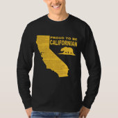 Gemorst om Californische Mannen T-shirt DK met lan (Voorkant)