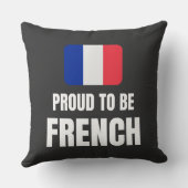 Gemorst om Frans te worden Kussen (Achterkant)