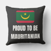 Gemorst om Mauritaans te zijn Kussen (Achterkant)