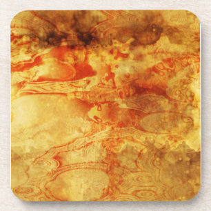  gemorst rood drankjes onderzetter