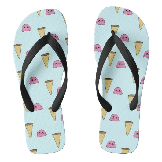 Gemorste ijs teenslippers (Voetbed)