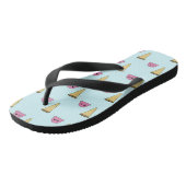 Gemorste ijs teenslippers (Schuin)