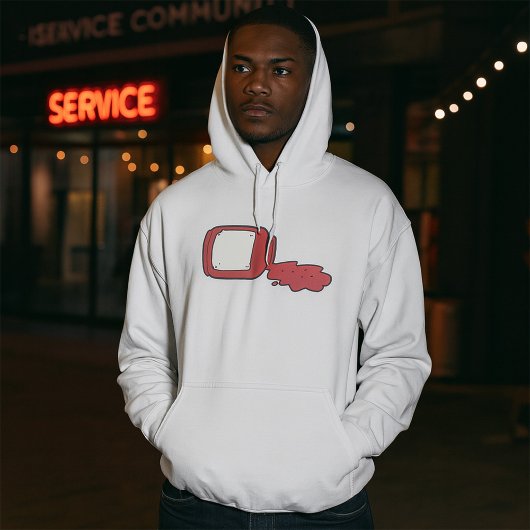 Gemorste Jam Schattigee Rode Jelly Jar Hoodie