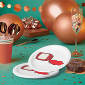 Gemorste Jam Schattigee Rode Jelly Jar Papieren Bordje