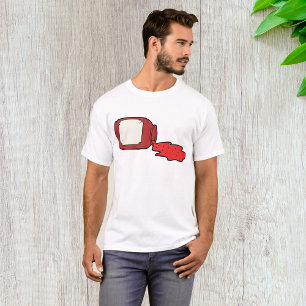 Gemorste Jam Schattigee Rode Jelly Jar T-shirt