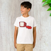 Gemorste Jam Schattigee Rode Jelly Jar T-shirt