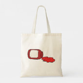 Gemorste Jam Schattigee Rode Jelly Jar Tote Bag (Achterkant)