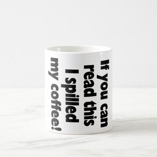 Gemorste koffie! OMG! Koffiemok (Center)