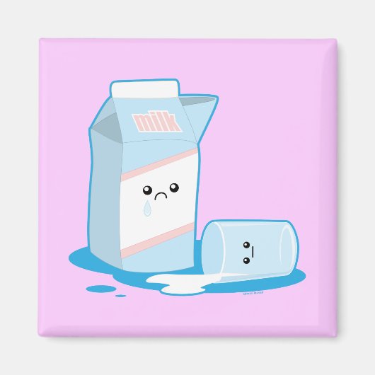 gemorste melk magneet (Voorkant)